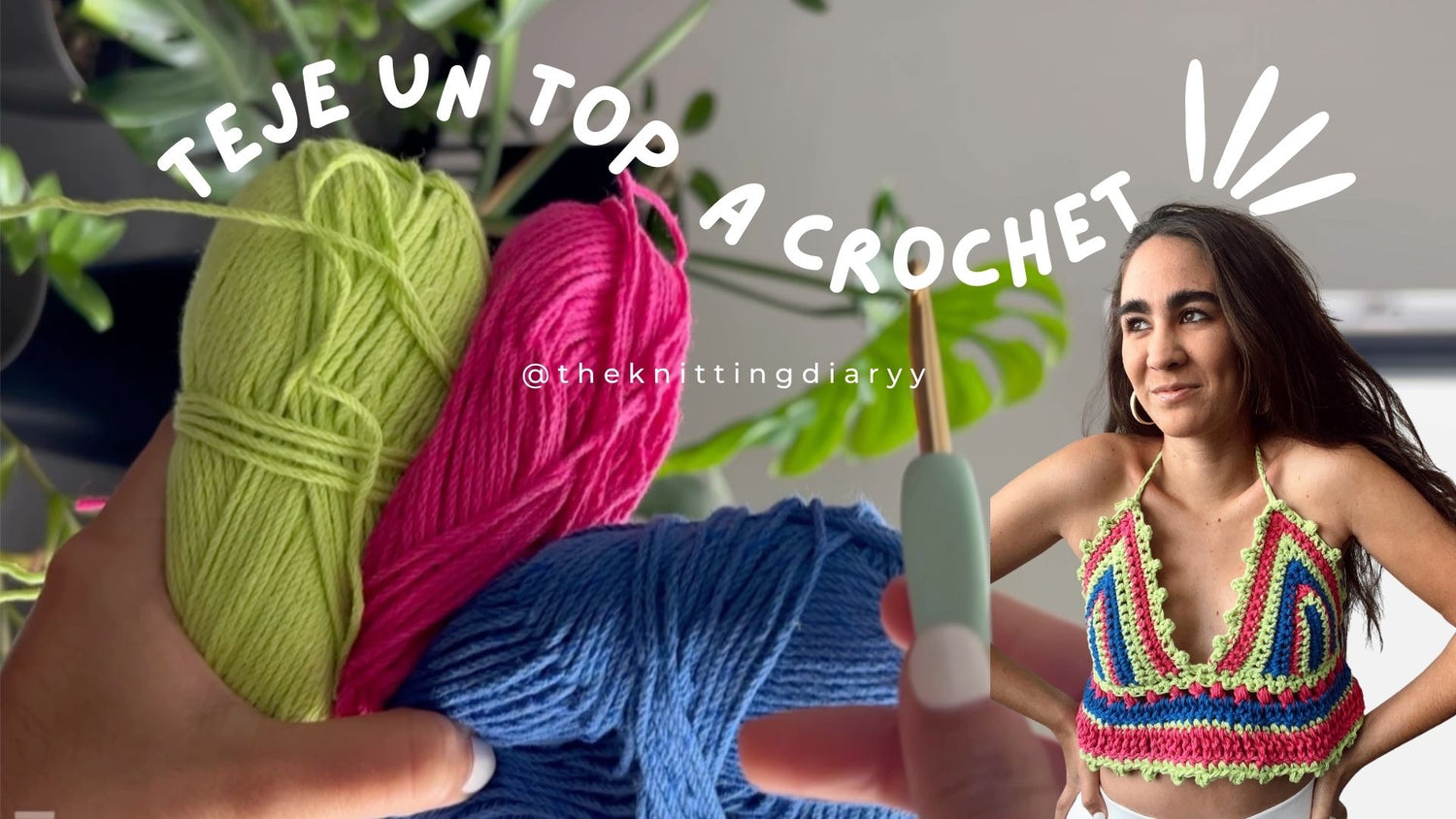 Teje un top veraniego a crochet