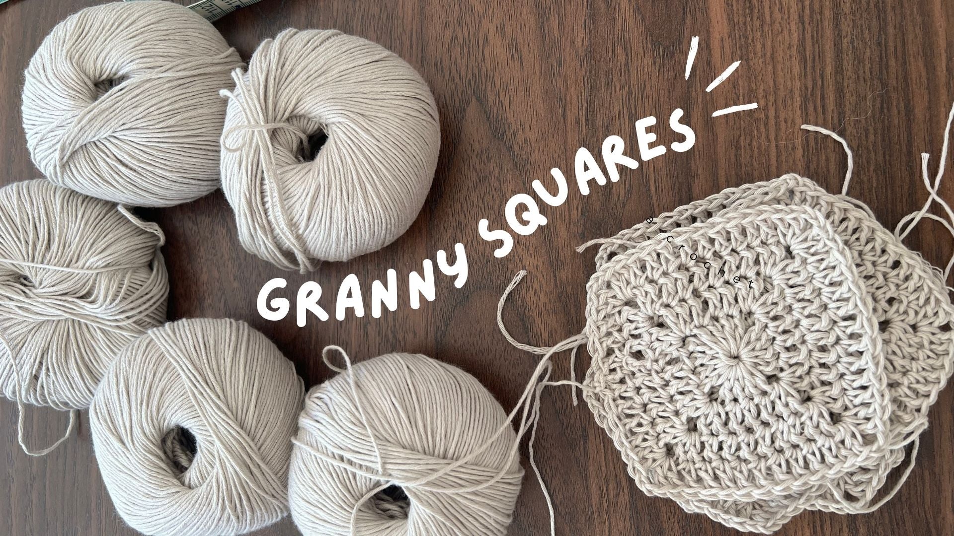 Granny square paso a paso