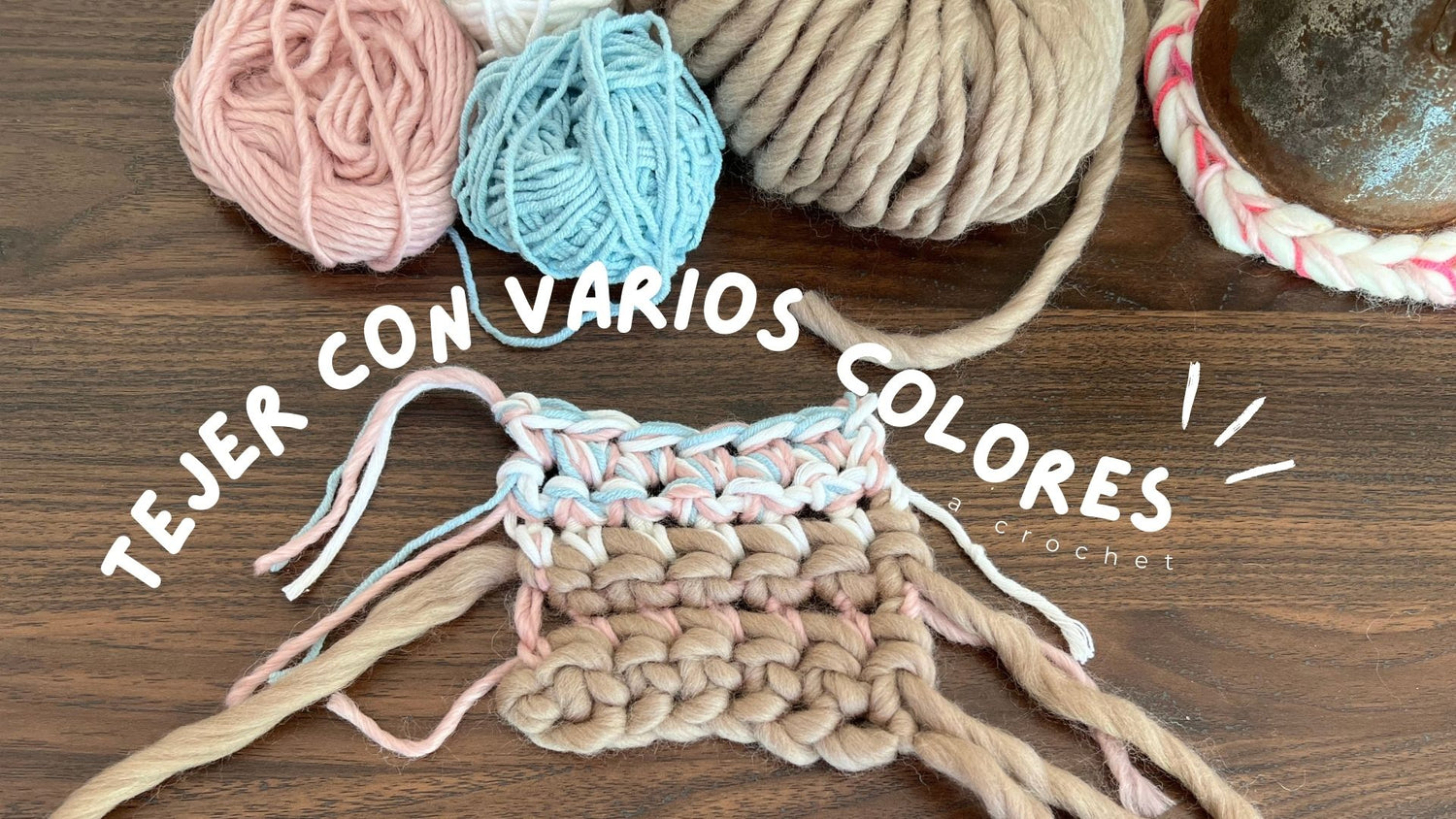 ¿Como crear tu propio tejido? CROCHET/ DIY