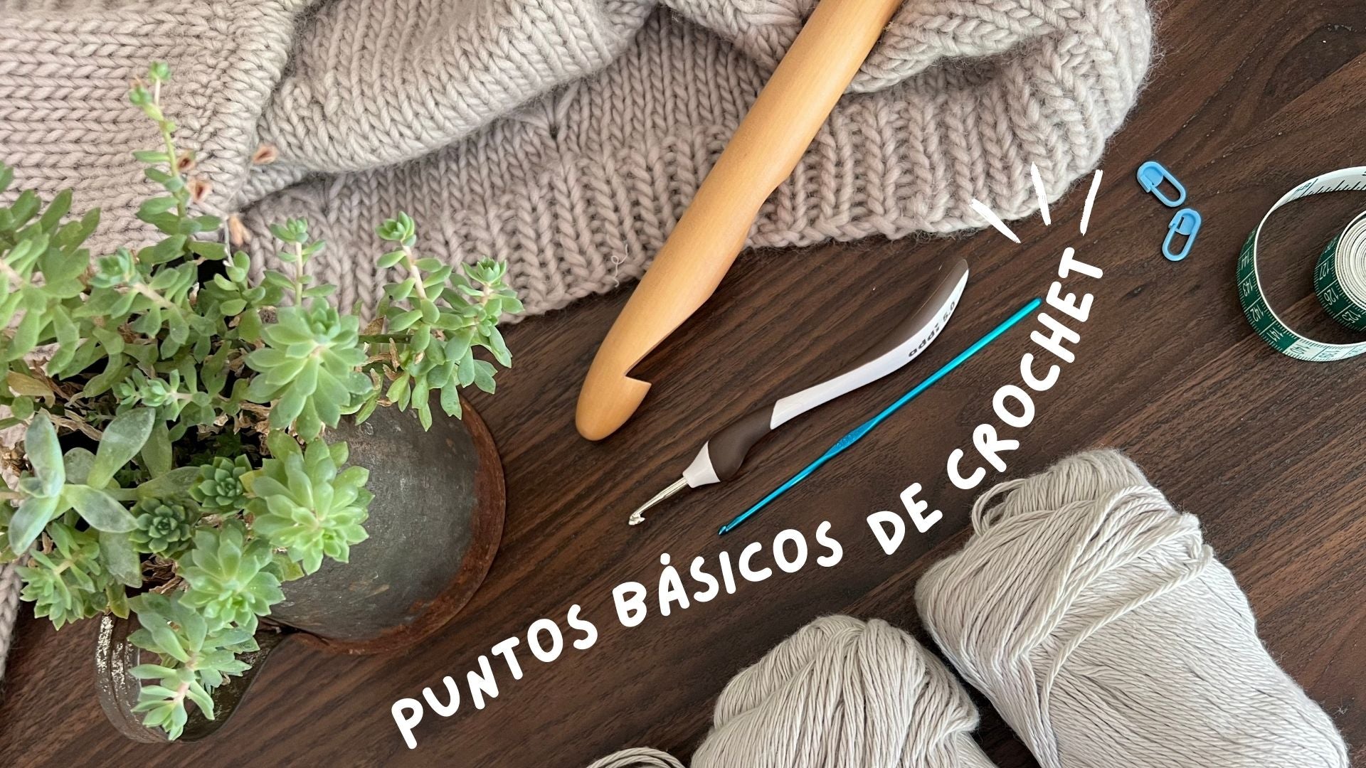 TUTORIAL: Puntos básicos de CROCHET