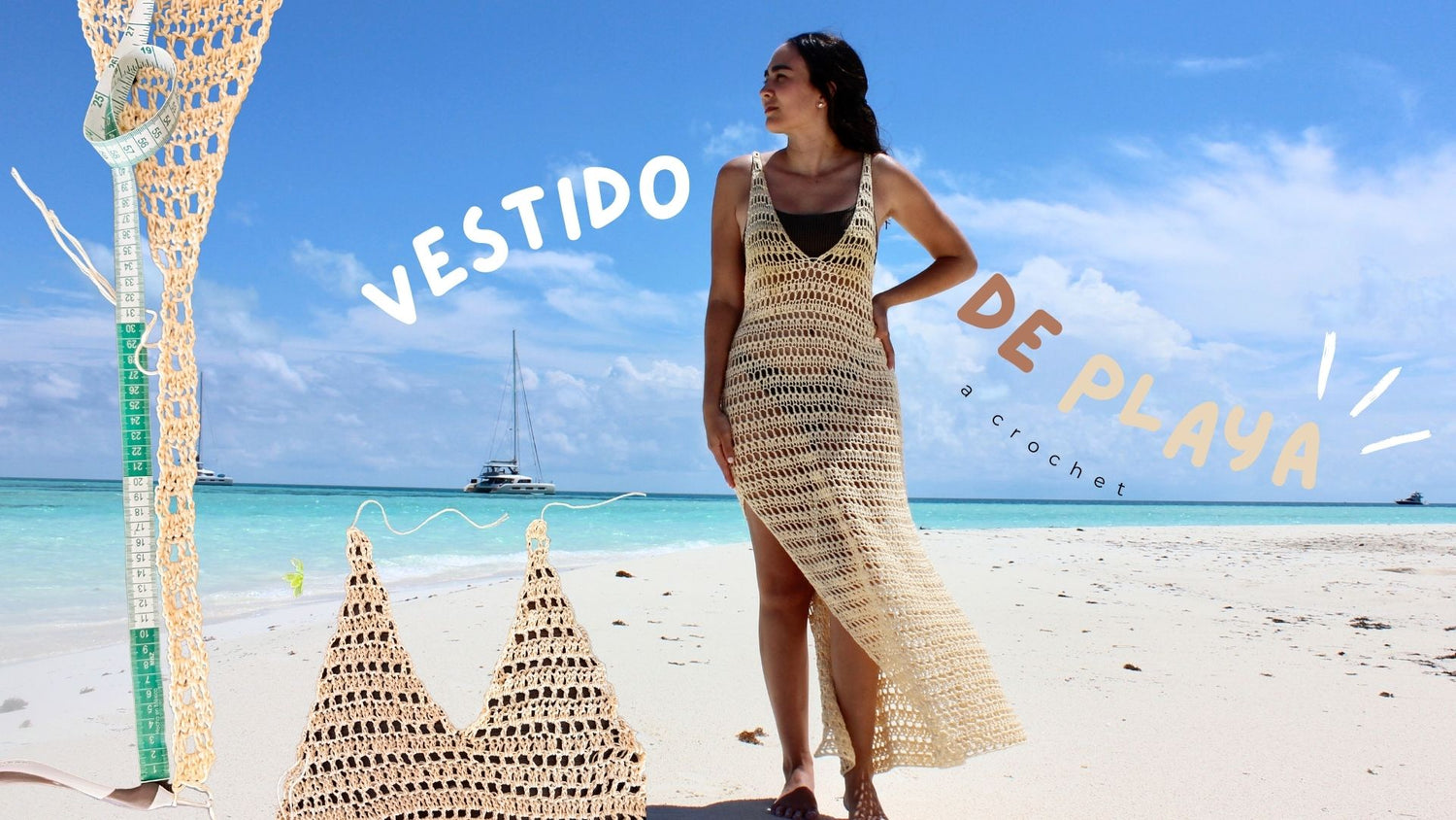 Teje tu primer vestido de playa