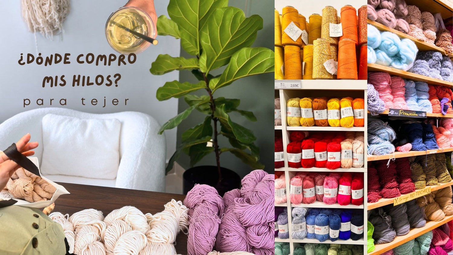 ¿Dónde compro mis hilos para TEJER? UNBOXING+PLATICA