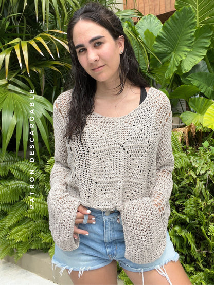 Tulum Blouse Pattern ES/EN