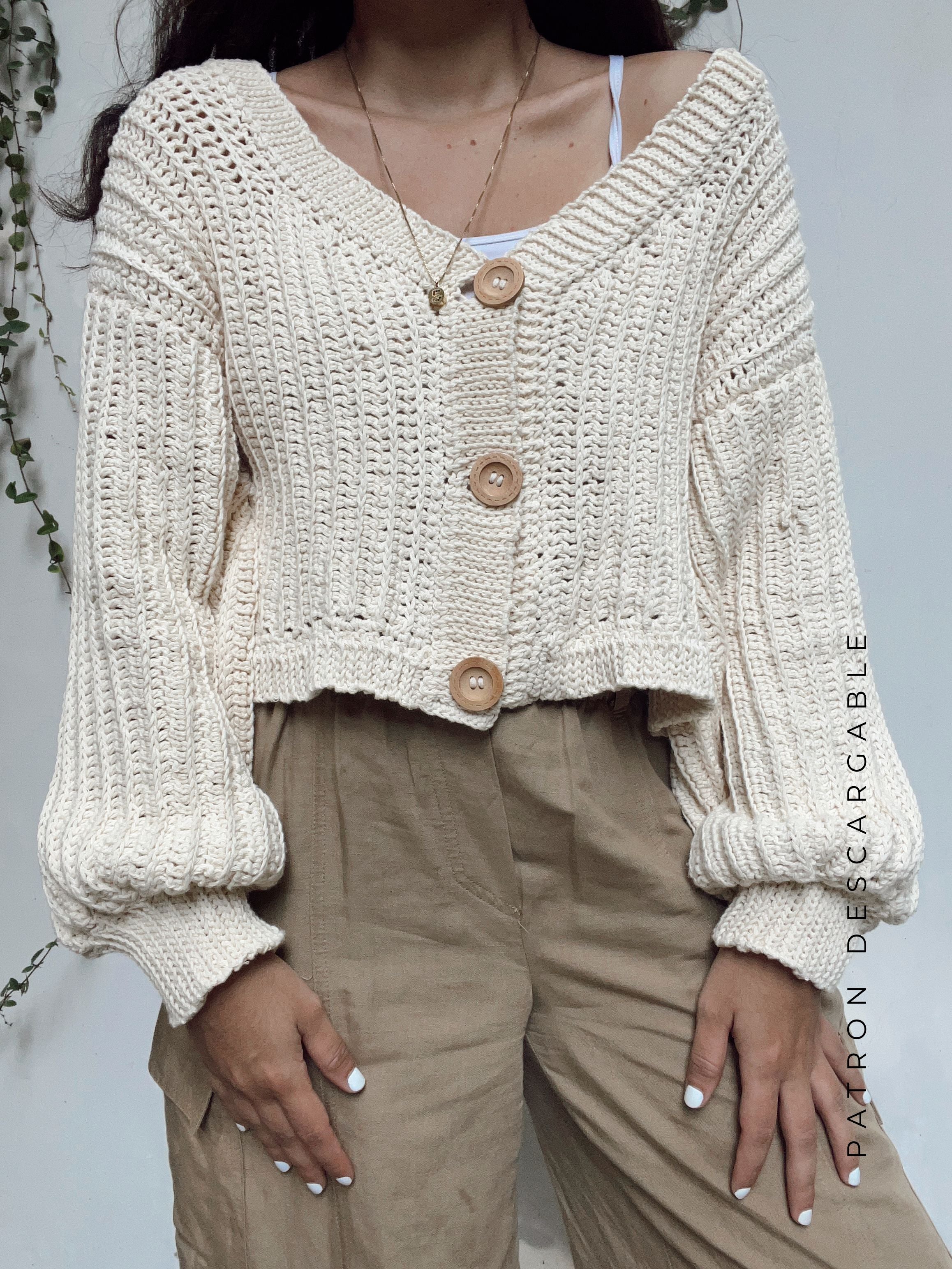 PATRON Cardigan nude