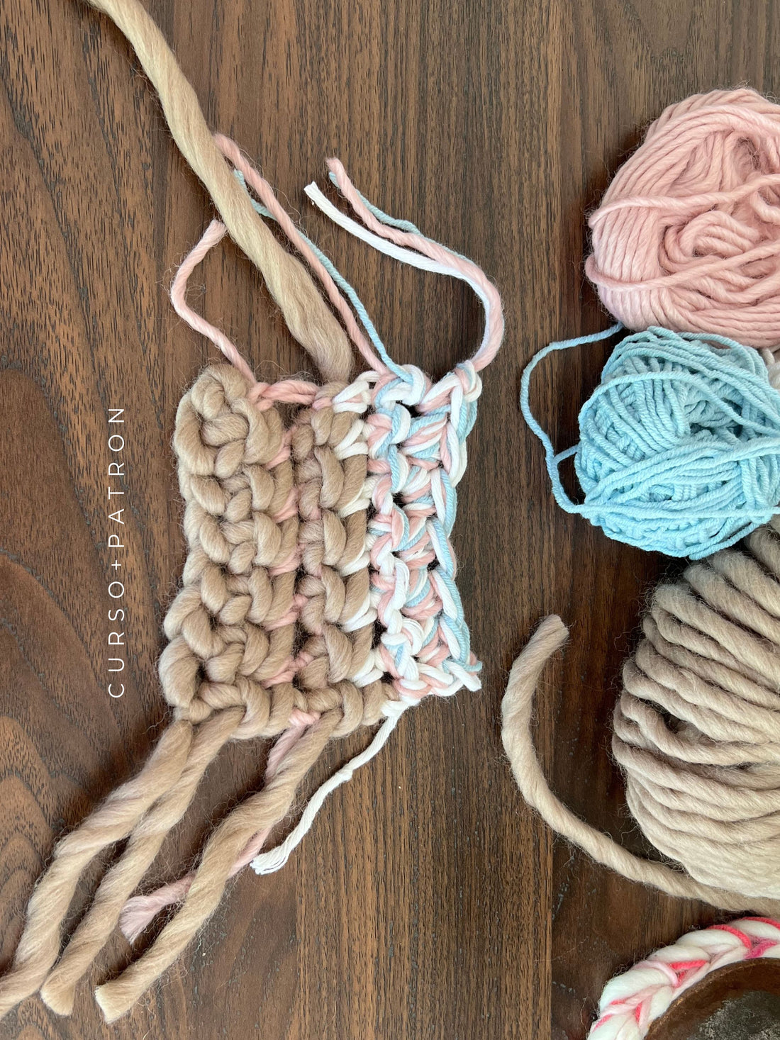 CURSO ONLINE: Iniciación al crochet